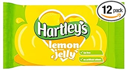 Picture of HARTLEYS CUBES LEMON JELLY 135GR